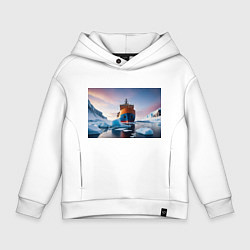 Детское худи оверсайз Северный морской путь