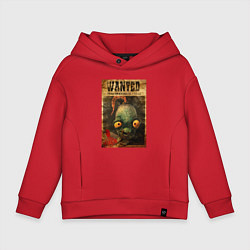 Толстовка оверсайз детская Oddworld - wanted, цвет: красный