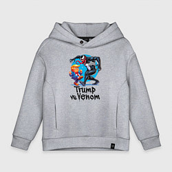 Детское худи оверсайз Venom vs Donald Trump - ai art fantasy