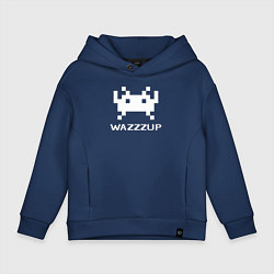 Детское худи оверсайз Space invader wazzzup