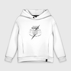 Детское худи оверсайз Scania always on time