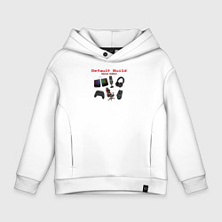 Детское худи оверсайз Default build: gamer edition