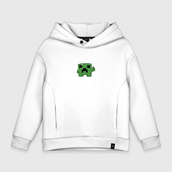 Толстовка оверсайз детская Kriper MeatBoy, цвет: белый