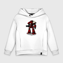 Детское худи оверсайз Боевой титан империи