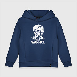 Детское худи оверсайз Энди Уорхол в стиле стрит-арт