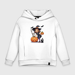 Детское худи оверсайз Тыквы оживают в хэллоуин