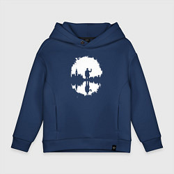 Детское худи оверсайз Тень человека в Англии