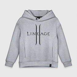 Детское худи оверсайз Lineage logo