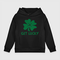 Детское худи оверсайз Get lucky