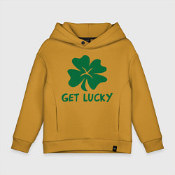 Детское худи оверсайз Get lucky