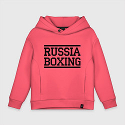 Детское худи оверсайз Russia boxing