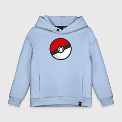 Детское худи оверсайз Pokeball