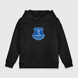 Детское худи оверсайз Эвертон logo - nil satis nisi optimum