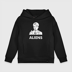 Детское худи оверсайз Mulder Aliens