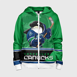 Детская толстовка на молнии Vancouver Canucks