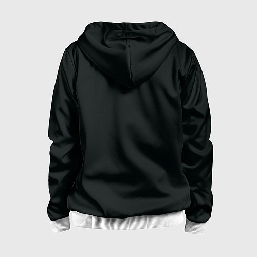 Детская толстовка на молнии Полиция Российской Федерации / 3D-Белый – фото 2