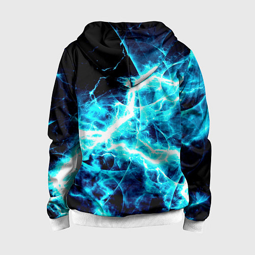 Детская толстовка на молнии Energy / 3D-Белый – фото 2