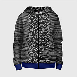 Детская толстовка на молнии Joy Division: Unknown Pleasures