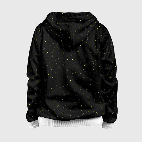 Детская толстовка на молнии My Workout / 3D-Белый – фото 2