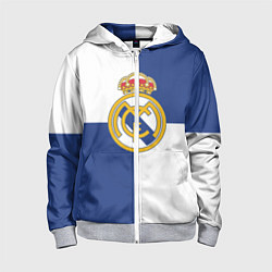 Детская толстовка на молнии Real Madrid: Blue style