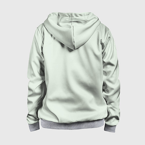 Детская толстовка на молнии B2 / 3D-Меланж – фото 2