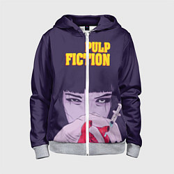 Детская толстовка на молнии Pulp Fiction: Dope Heart