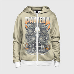 Толстовка на молнии детская Pantera: Wild Goat, цвет: 3D-белый