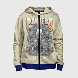 Толстовка на молнии детская Pantera: Wild Goat, цвет: 3D-синий