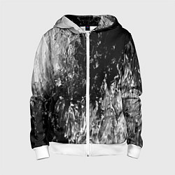 Детская толстовка на молнии GRAY&BLACK