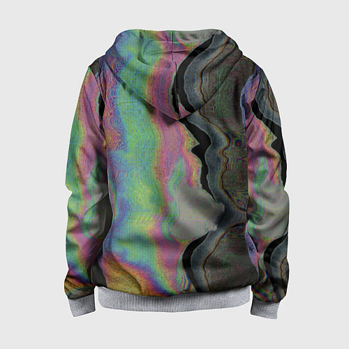 Детская толстовка на молнии The XX: Neon Colour / 3D-Меланж – фото 2