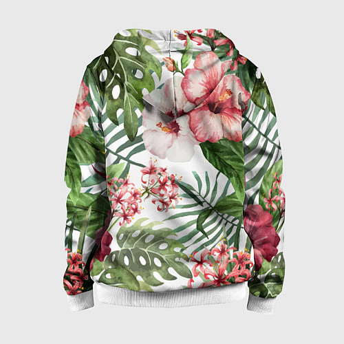 Детская толстовка на молнии Таинственный остров / 3D-Белый – фото 2