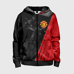 Детская толстовка на молнии FC Manchester United: Abstract