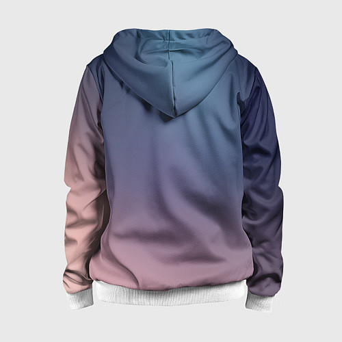 Детская толстовка на молнии Your Name / 3D-Белый – фото 2