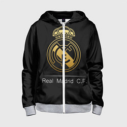 Детская толстовка на молнии FC Real Madrid: Gold Edition