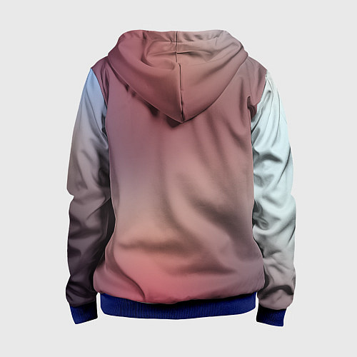 Детская толстовка на молнии KonoSuba / 3D-Синий – фото 2