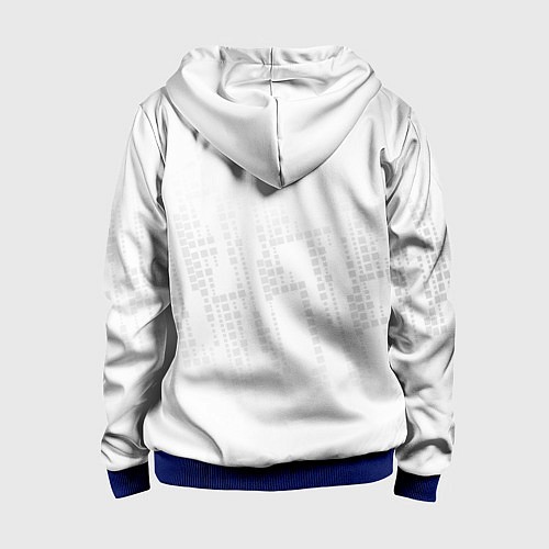 Детская толстовка на молнии Russia 2022 The Winner! / 3D-Синий – фото 2