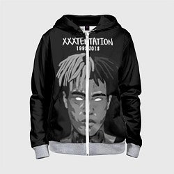 Детская толстовка на молнии XXXTentacion: 1998-2018