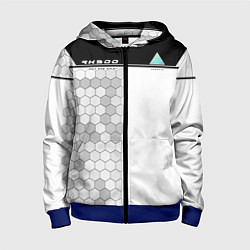 Толстовка на молнии детская Detroit: RK900, цвет: 3D-синий