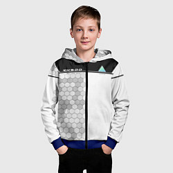 Толстовка на молнии детская Detroit: RK900, цвет: 3D-синий — фото 2