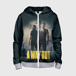 Детская толстовка на молнии A Way Out