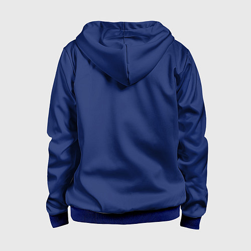 Детская толстовка на молнии NASA: Special Form / 3D-Синий – фото 2