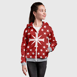 Толстовка на молнии детская Far Cry 5: Red Cult, цвет: 3D-меланж — фото 2