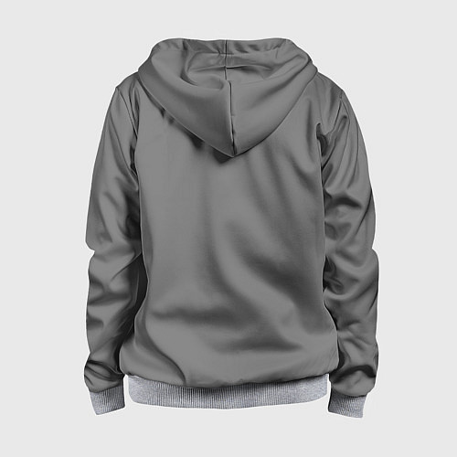 Детская толстовка на молнии Dr. Jonathan Reid / 3D-Меланж – фото 2