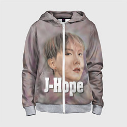 Детская толстовка на молнии BTS J-Hope