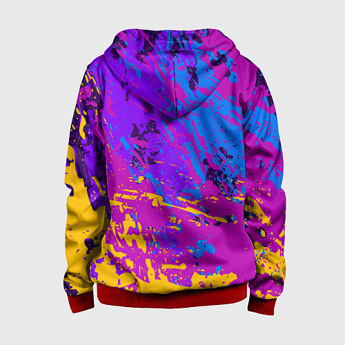 Детская толстовка на молнии RAGE 2 / 3D-Красный – фото 2