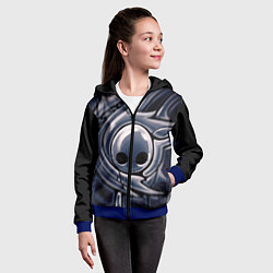 Толстовка на молнии детская Hollow Knight, цвет: 3D-синий — фото 2