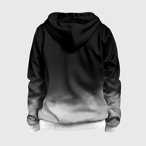 Детская толстовка на молнии BMW / 3D-Белый – фото 2