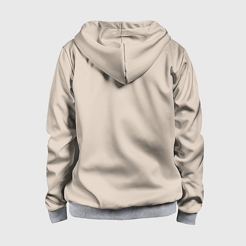 Детская толстовка на молнии Sherlock / 3D-Меланж – фото 2