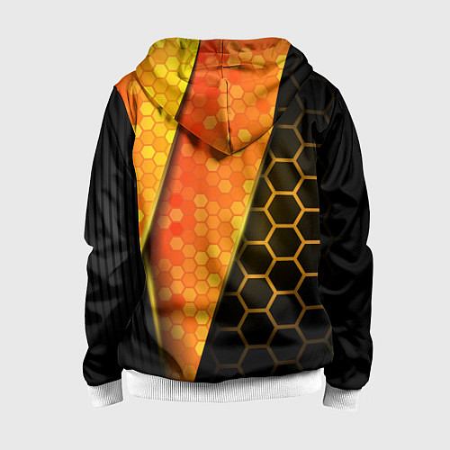 Детская толстовка на молнии Mass Effect N7 / 3D-Белый – фото 2