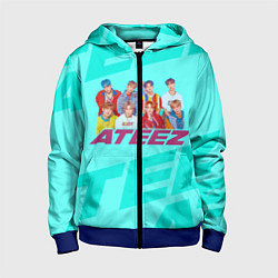 Детская толстовка на молнии Ateez